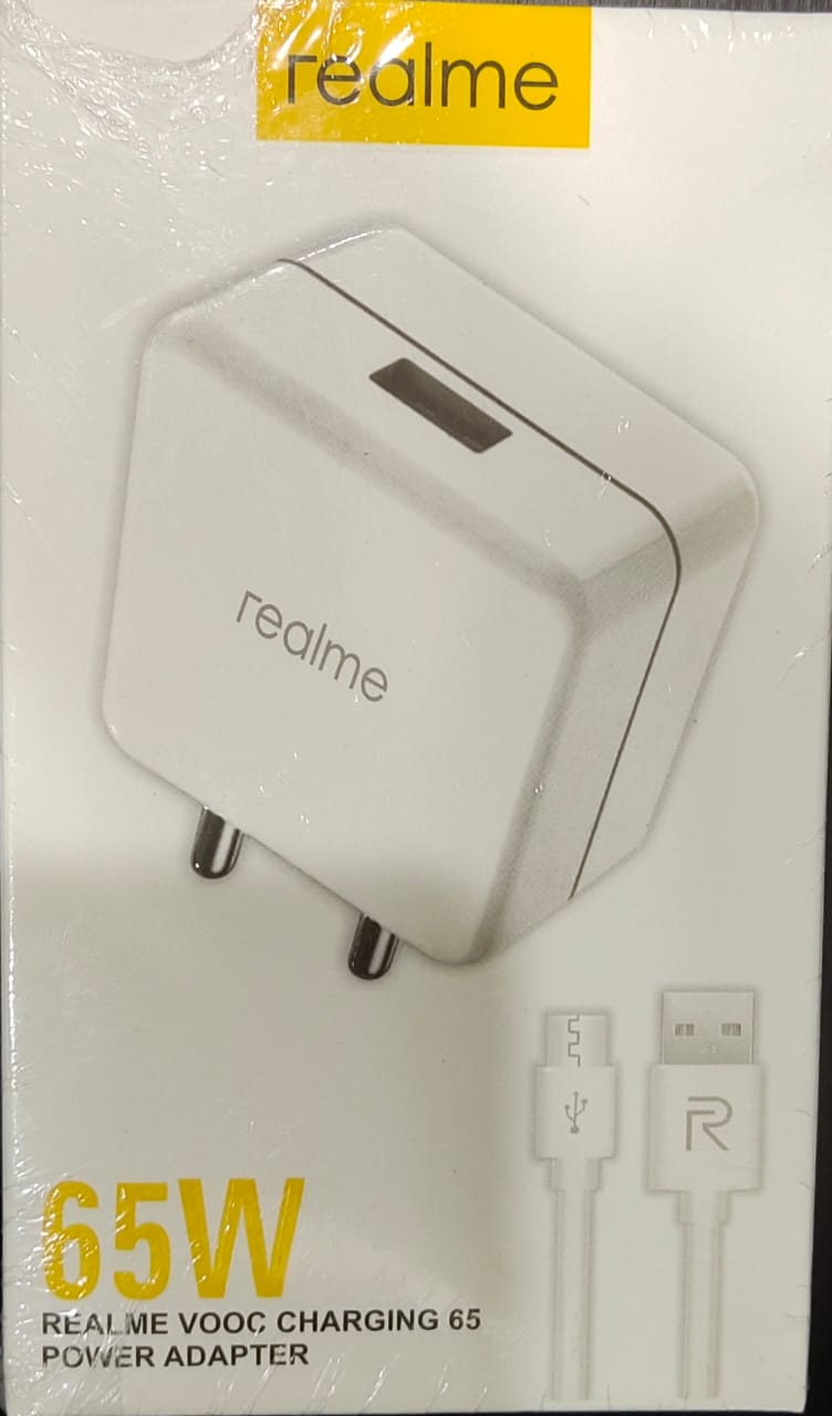 Realme Vooc Charger 65W Power Adapter